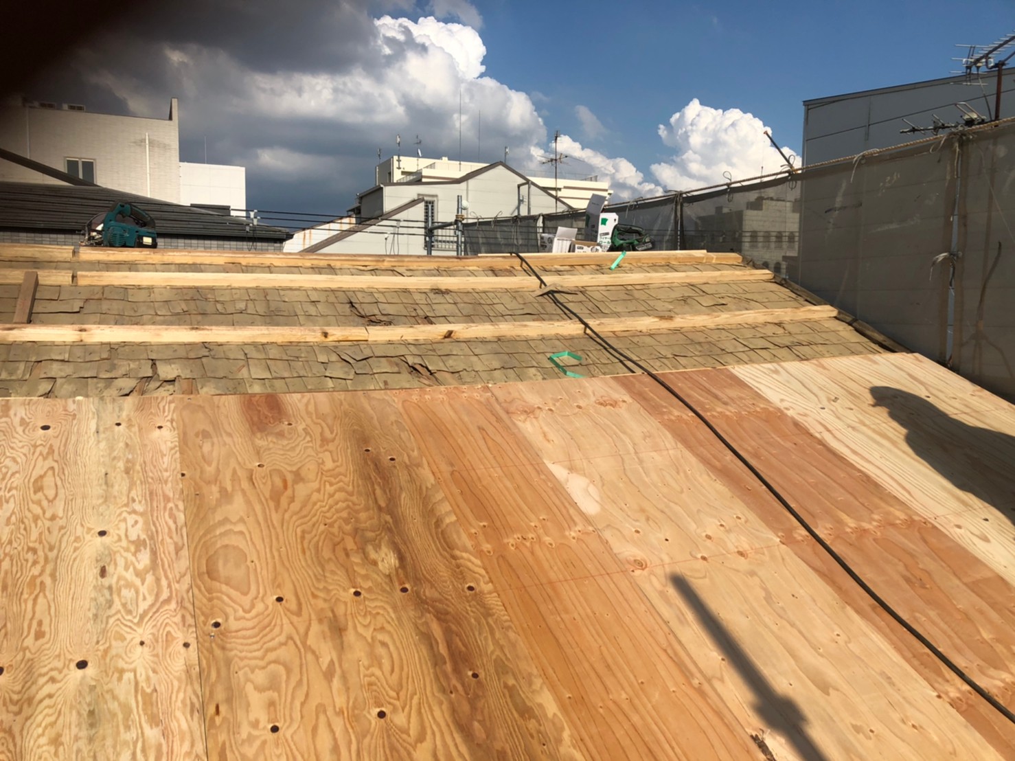 屋根葺き替えリニューアル